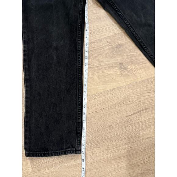 Vintage Levi’s 550 Orange Tab Husky 30x26 Faded Black (28x25) 1995 - Picture 7 of 9